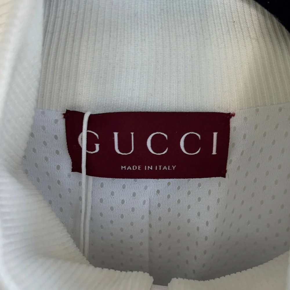 Gucci Web Stripe Technical Track Jacket sz L